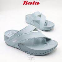 BATA Energy+ (571-9145) รองเท้าแตะเพื่อสุขภาพ แบบหนีบ สีฟ้า ไซส์ 3-8