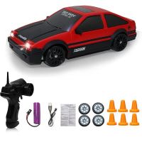 NEW LEGO RC Drift Cars AE86 Remote Control Car 4WD 15km/h Toys for Children High Speed Model Vehicle Machine Cars Christmas Kids Gifts