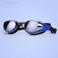 Professional Swimming Goggles With Box Waterproof Fog-proof Silicone Swimming Glasses Large Frame Diving Equipment