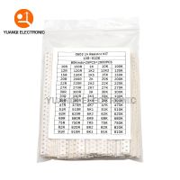 2000pcs 4000pcs 1% 0402 0603 0805 1206 SMD Chip Resistor Assorted Kit 10 ohm - 910K 80Values Resistance Sample set