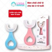 Bàn chải Silicon chữ U cho bé - bàn chải đánh răng cho trẻ em từ 2 - 6 tuổi