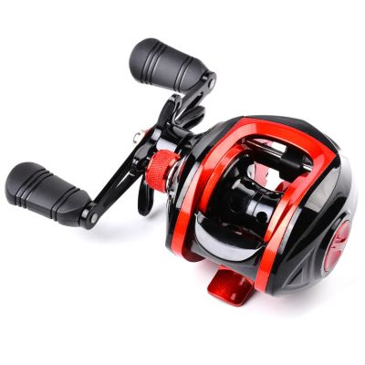 8KG Max Drag Fishing Reel 7.2:1 Bait Casting Reel Line Spool Saltwater Aluminium Freshwater Area 18 Bearings Fishing Accessories