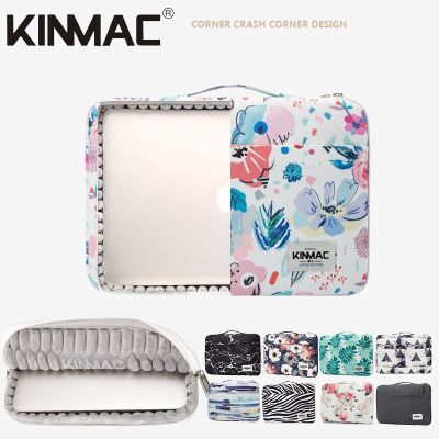 Kinmac แบรนด์กันกระแทก1แบรนด์12,13กระเป๋าแล็ปท็อป,14,15.6นิ้วแขนเสื้อผู้หญิงกันน้ำเคสสำหรับ Macbook Air Pro กระเป๋าถือ M1