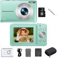 ZZOOI FHD 1080P Digital Camera for Kids Video Cameras with 32GB SD Card 16X Digital Zoom 48MP 2.4 Inch LCD Video Blog Camera for Teens Sports &amp; Action Camera