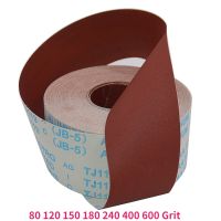 1/3/5M 4 100mm Width Sandpaper Roll Emery Cloth Sand Paper Sanding Abrasive Sheets 80 120 150 180 240 400 600 Grit Cleaning Tools