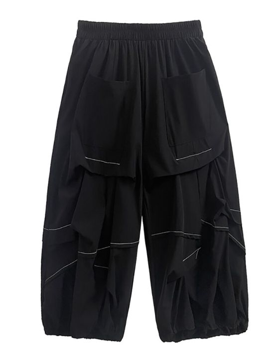 xitao-pants-loose-casual-cropped-trousers-women-pants