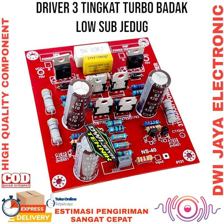 Kit Driver Power Amplifier Tingkat Turbo Super Lazada Indonesia