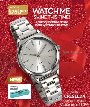 Avon ladies sale watches prices