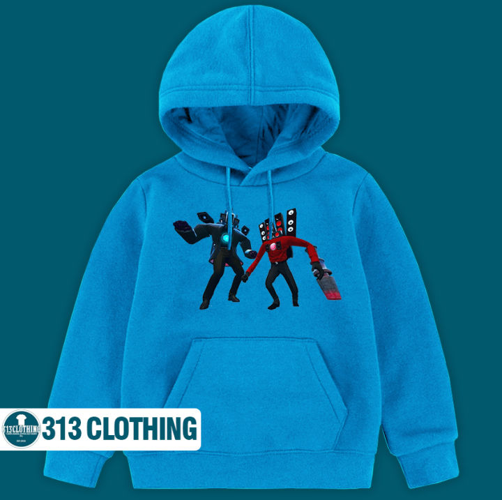 Jaket Hoodie Titan Speakerman Skibidi Toilet Sweater Anak Cameraman ...