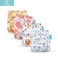 HappyFlute Baby Washable Reusable Cloth Diaper Eco-Friendly Ecological Pocket Diaper Baby Nappy With Pocket For 3-15kg Baby 1PCS