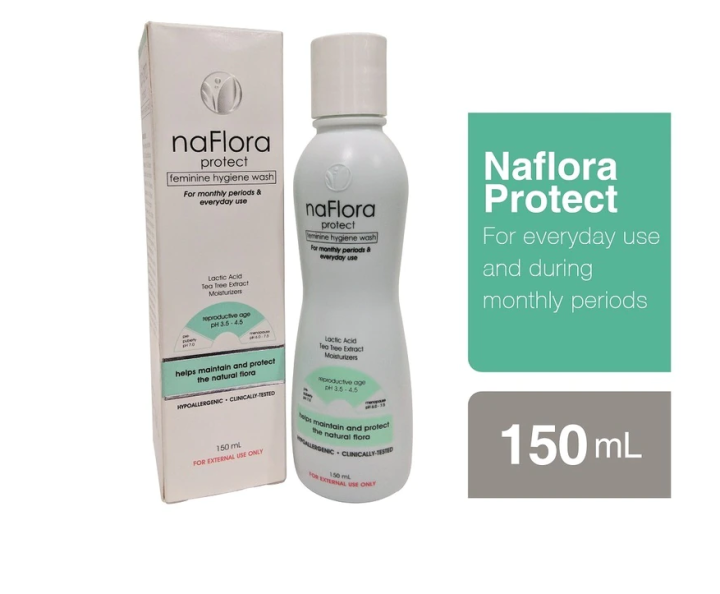 naFlora Protect Feminine Hygiene Wash 150ml Lazada PH