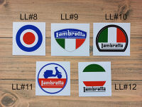 สติกเกอร์ "Sticker" PVC กันน้ำ ติดรถแลมเบรตต้า lambretta