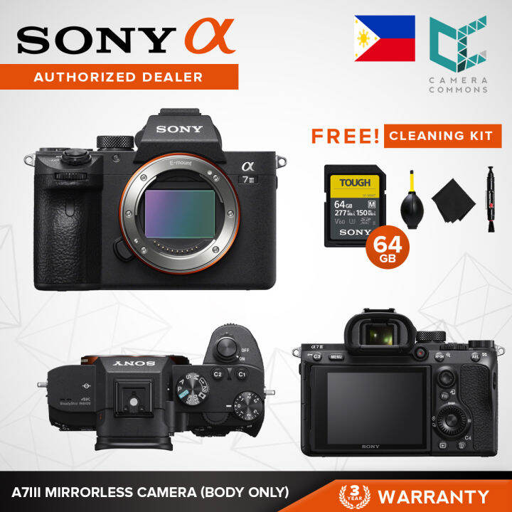 sony mirrorless a7iii