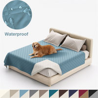 Waterproof Bedspread s Dog Cat Kids Urine Pad Bed Sheet Cover Quilted Mattress Pads Washable Mattress Protector Covers Solid