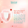 Cốc nguyệt san beucup super soft siêu mềm kèm gel vệ sinh phụ nữ beu mate - ảnh sản phẩm 2