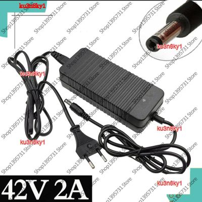ku3n8ky1 2023 High Quality 42V output 2 to 100-240V input for 10Series 36V electric bicycle battery charger EU / US DC plug. UA