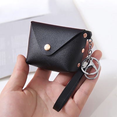 WWinterPu Leather Keychain Hasp Women Men Pouch Bag Case Wallet Holder Chain Key Wallet Ring Housekeeper Pocket Key Or. Organiser: