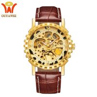 [COD] Ouyawei/OUYAWEI/Ouyawei new mens mechanical watch hollow neutral European and business