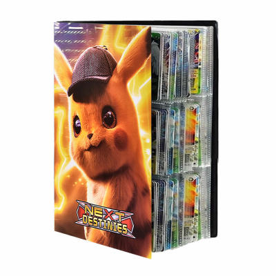 432 Cards Pokémon Album Play Game Liver Boke Map Pikachu Loaded List Book Binder Pokemon Collection Folder Holder Kids Toy Gift