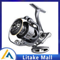 รอกตกปลาแบบหมุนได้ Da2000-7000 3 + 1bb ลากสูงสุด15กก. Ultralight Long Casting Metal Fishing Tackle