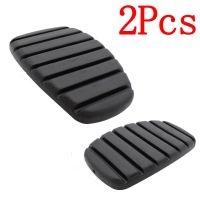 2Pcs Car Brake Clutch Pedal Rubber Pad Cover For Renault Megane Laguna Clio Kangoo Scenic Espace Modus Car-styling Accessories Pedal Accessories