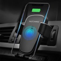 For Samsung Galaxy S21 S21+ Ultra S20 FE S20+ Note 20 5G Qi Wireless Charger Fast Charging Pad Car Mount Phone Holder Accessory