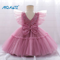 MQATZ Baby Girl Clothes Toddler 1st Birthday Dress For Kids Party Costume Sequin Baptism Princess Tutu Dress Child 0-5 Year L2086XZ ngh