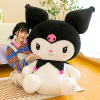 70cm Big Size Sanrio Kuromi Plush Toys Kawaii Stuffed Doll Anime Cartoon Home Decor Plush Cute Pillow Toy Kids Xmas Gift Toy