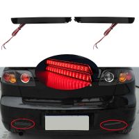 Car Rear Bumper Reflector Lights Dustproof Waterproof Tail Stop Running Brake Light for 3 AXELA 2004-2009