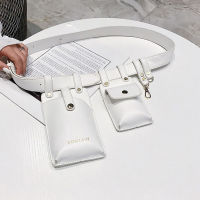 Women Brand Fanny Pack Fashion Leather Belt Bag Kidney High Capacity Waist Bags Waterproof Multi-pocket Waist pack Banana Bag