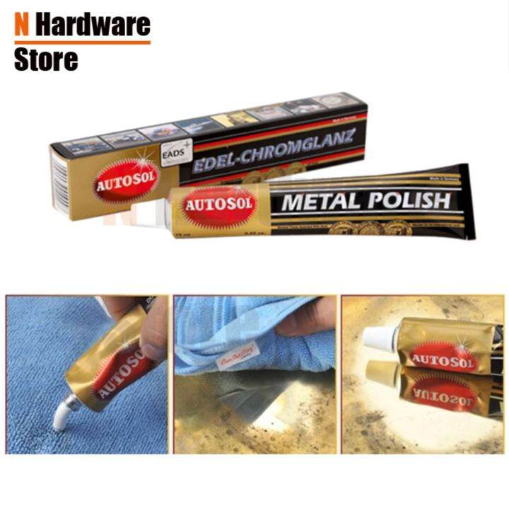 Autosol Metal polish paste Rust Remover polishing paste 50g Lazada PH