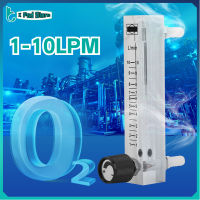 【ราคาถูก】LZQ-7 Flowmeter 1-10LPM Air Air Flowmeter Flowmeter เครื่องวัดการไหลด้วยวาล์วควบคุมสำหรับออกซิเจน/AIR/แก๊ส