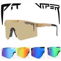 ฮอตหลุม Viper แบนบนแว่นตา TR90สีดำกรอบกระจกเลนส์ Windproof กีฬาแว่นกันแดด P Olarized สำหรับผู้ชายผู้หญิง UV400ด้วยกรณี