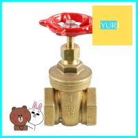 ประตูน้ำทองเหลือง CITY 1 นิ้วBRASS GATE VALVE CITY 1" **ด่วน สินค้าเหลือไม่เยอะ**