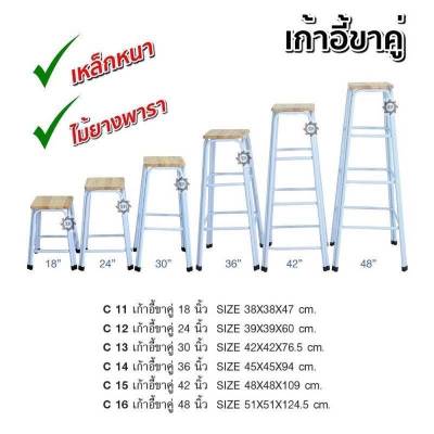 เก้าอี้ เก้าอี้ไม้ เก้าอี้บาร์ ขาคู่ เก้าอี้บาร์ Chairs bar🔻 โปรดมั่นใจในคุณภาพ Made in thailand ❌ No ของจีน 🔻 มาตรฐานส่งออก  🔻 ถ่าย