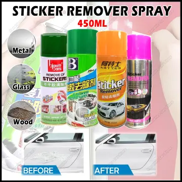 READY STOCK getsun sticker remover spray cleaner sticker roadtax