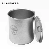 Blackdeer YI Titanium Cup 320ml แก้วน้ำไททาเนียม ทนความร้อน ทนต่อการกัดกร่อน หูจับพับได้ น้ำหนักเบา