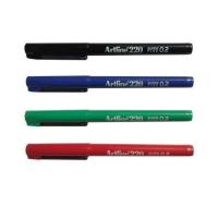 office supplies ปากกาหัวเข็ม อาร์ทไลน์ 0.2 มม. ชุด 4 ด้าม (สีดำ, น้ำเงิน, แดง, เขียว) หัวแข็งแรง คมชัด