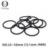 【2023】20PCSlot Rubber Ring Black NBR SeAlibabang O-Ring 1mm Thickness OD26 4050mm O Ring Seal Nitrile Oil Washers