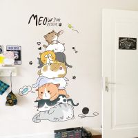 Girl heart cute wall stickers room dormitory layout bedroom warm decoration wallpaper self-adhesive pegatinas adesivos de parede