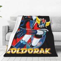 Goldorak Ufo หุ่นยนต์ Grendizer ผ้าห่มระบบปรับอากาศฤดูร้อนตุ๊กตาผ้ากำมะหยี่ผ้าฟลีซผ้าห่มอุ่นสุดสำหรับโซฟาผ้านวมสำนักงาน