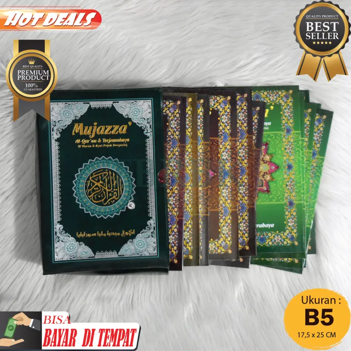 Alquran Mujazza B5 Terjemah Cover Kalep Agung Media Juz 1 Sampai 30