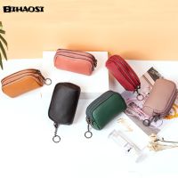 Leather Zero Wallet Leather Wallet Handbag Mini Coin Wallet Key Chain Bag Women Bag Women Wallet Bag Card Bag Small Storag