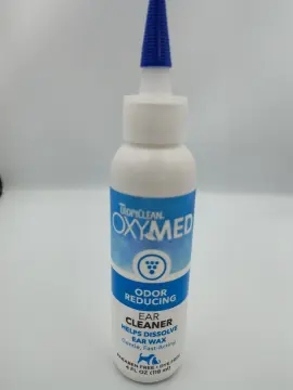 TropiClean OxyMed Ear Cleaner for Dogs and Cats - TropiClean Pet Products  for Dogs and Cats