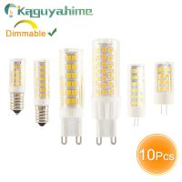 [Super bright bulb] Kaguyahime 10ชิ้น/ล็อต LED G9 E14 G4โคมไฟหรี่แสงได้หลอดไฟ3วัตต์5วัตต์7วัตต์9วัตต์ DC 12โวลต์ AC 220โวลต์หลอดไฟซังสปอตไลโคมระย้า