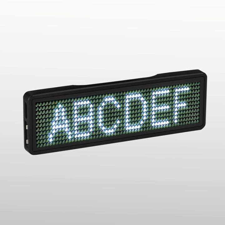 bluetooth-led-name-badge-rechargeable-light-sign-diy-programmable-scrolling-message-board-display-led