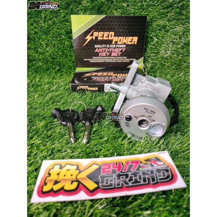 ANTI THEFT KEY IGNITION SWITCH SPEED POWER FLOWER TYPE YAMAHA 125