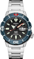 Seiko SRPE27 Prospex Mens Watch Silver-Tone 42.4mm Stainless Steel