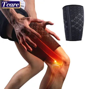 1Pcs Knee Calf Padded Compression Leg Sleeve Thigh Sports