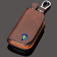 NEW Proton LeathCar Logo Key Bag Keychain Key Case Accessories Zipper Large Capacity Loss Prevention for X70 Wira Waja